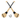Crossed Hurls 1/4 Zips