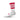 GAA Midi Socks Red White Hoops - myclubshop.ie