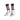 GAA Midi Socks Maroon White Hoops