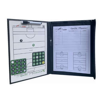 Lee Sports Lightning A4 Bainisteoir Magnetic Tactic Folder