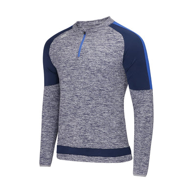 SEMPLE HALF ZIP MARL / NAVY / ROYAL