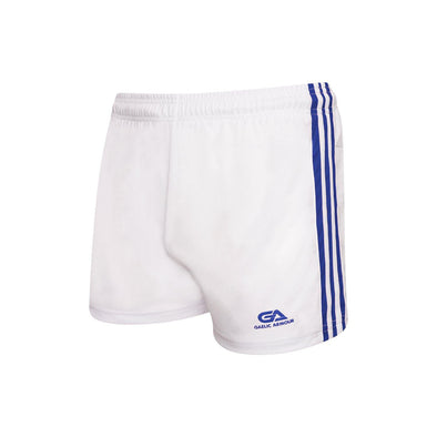 GAA Official Match Shorts White Royal - myclubshop.ie