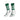 GAA Midi Socks Green White Hoops