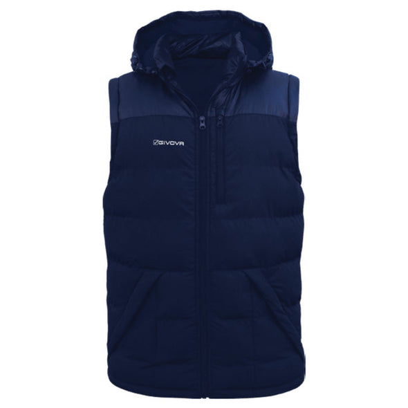 Givova Prime Sleeveless Jacket Navy